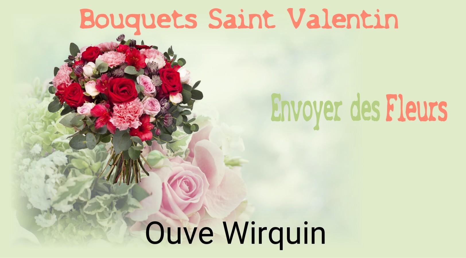 Roses de Saint-Valentin livrées à Ouve-Wirquin